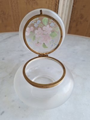 画像3: アンティークガラスパウダージャー