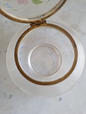 画像6: アンティークガラスパウダージャー