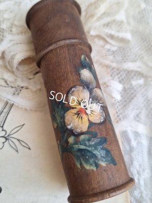 画像2: パンジー柄ボビンケース