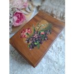 画像: モシュリンヌすみれとすずらん柄オルゴール