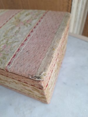 画像12: 花かご柄カルトナージュボックス