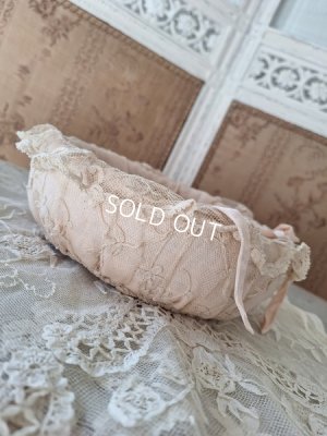 画像8: アンティークレースパニエ