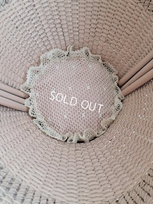 画像6: 布花付ピンクバスケット