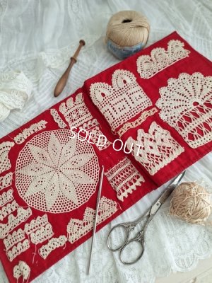 画像25: クロッシェ編みレースサンプラー