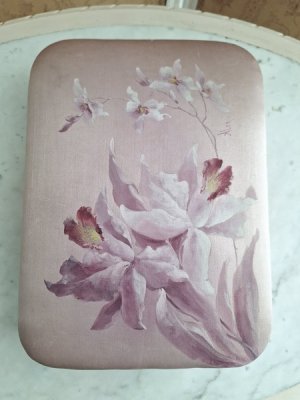 画像7: アヤメ柄シルクボックス