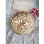 画像: ローズガーランド＆天使柄ブリキ缶