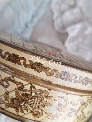 画像6: ローズガーランド＆天使柄ブリキ缶