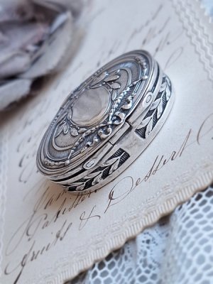 画像5: アンティークシルバーケース