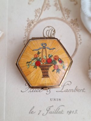 画像7: Houbigant花かご柄コンパクト