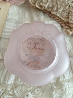画像13: 花かご柄ガラスパウダージャー