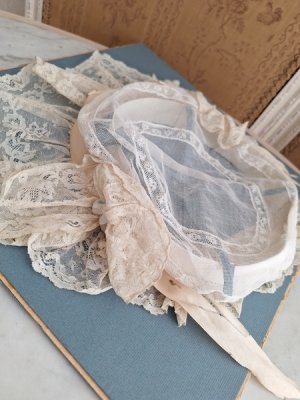 画像20: 台紙付きレースボネ
