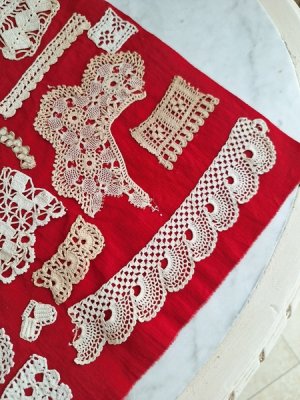 画像6: クロッシェ編み刺繍サンプラー