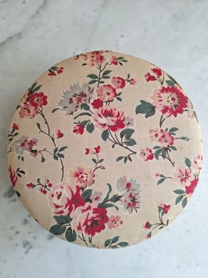 画像2: 花柄カルトナージュボックス