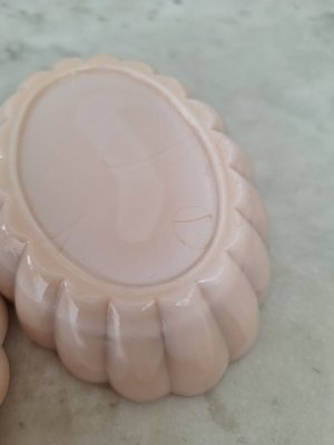 画像10: オパリンガラス小鳥柄ソープディッシュ