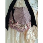 画像: アンティーク布花ハット