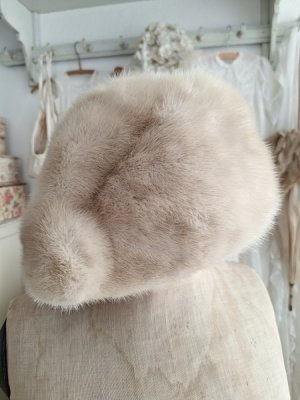 画像16: ヴィンテージリアルファーショール&ハット