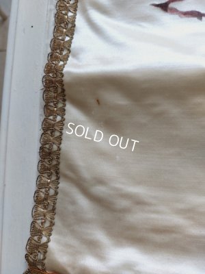 画像5: アンティークローズ柄シルクタペストリー