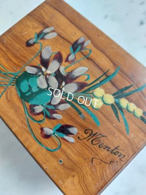 画像5: アンティークモシュリンヌクッション付きボックス