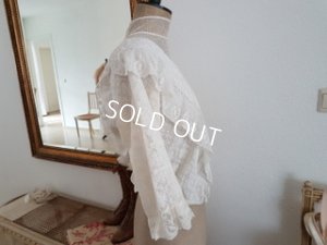画像2: チュールレースブラウス