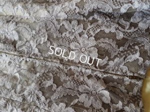 画像6: ヴィンテージパープルチュールドレス