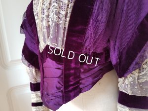 画像2: ヴィクトリアン期シルクボディス