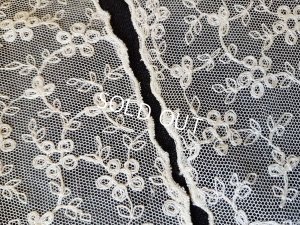 画像3: チュールレース付け襟パーツ