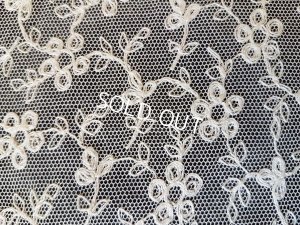 画像4: チュールレース付け襟パーツ