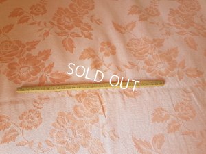 画像2: ローズ柄ティッキングリネン