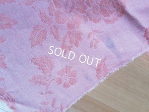 画像5: ローズ柄ティッキングリネン