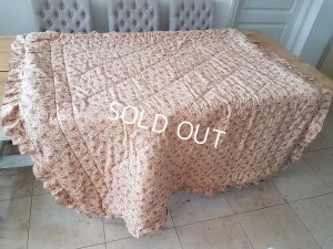 画像2: ローズ柄キルト