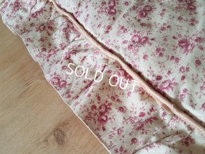 画像6: ローズ柄キルト