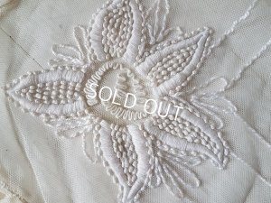 画像6: 刺繍チュールレースマット