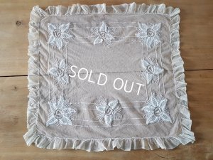 画像2: 刺繍チュールレースマット