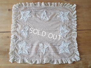 画像3: 刺繍チュールレースマット