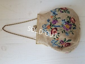 画像2: プチポワンリボンと花柄バッグ