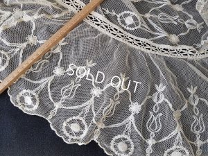 画像2: アンティークレースカーテン