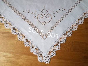 画像7: アンティ―クリネンテーブルクロス