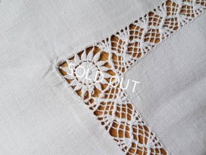 画像4: アンティ―クリネンテーブルクロス