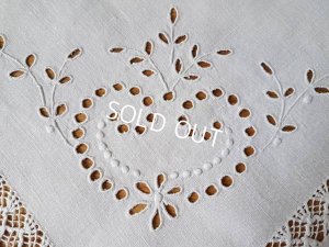 画像3: アンティ―クリネンテーブルクロス