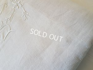 画像11: モノグラムアンティークリネンシーツ