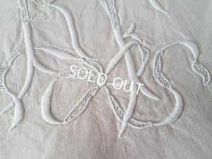 画像4: モノグラムアンティークリネンシーツ