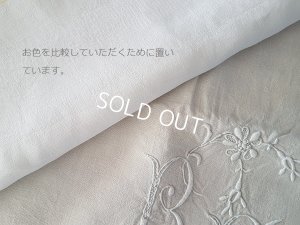 画像7: モノグラムアンティークリネンシーツ