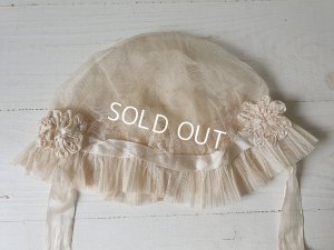 画像4: リボンワークレースボンネット