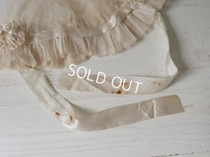 画像9: リボンワークレースボンネット