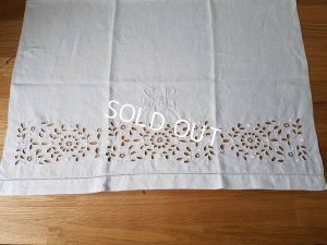 画像6: モノグラムリネンテーブルクロス