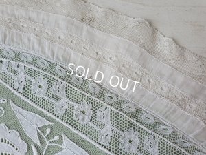 画像5: リボン付きアンティークレースマット