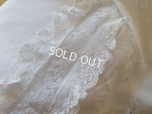 画像9: アンティ―クケープ付き洗礼式ドレス