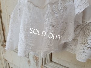 画像12: アンティ―クケープ付き洗礼式ドレス