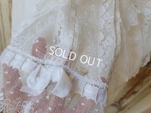 画像4: アンティ―クケープ付き洗礼式ドレス