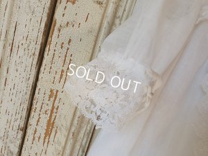 画像6: アンティ―クケープ付き洗礼式ドレス